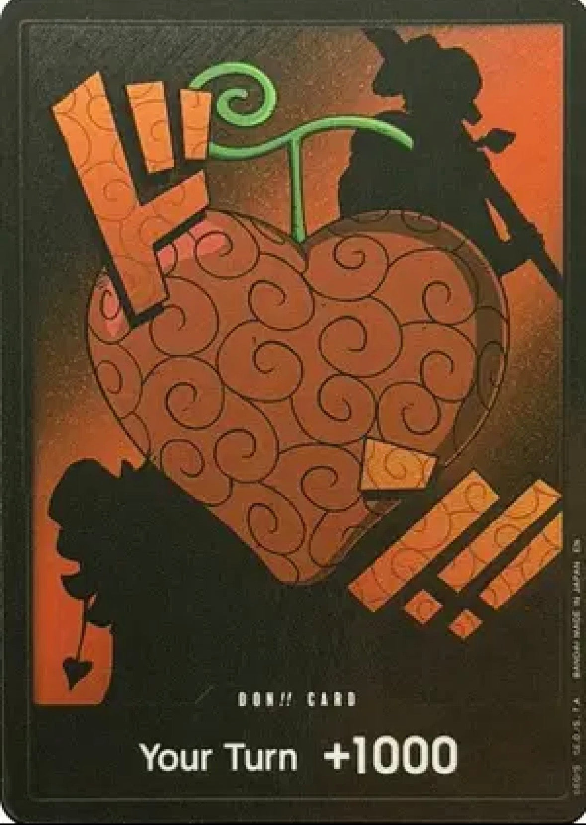 DON!! Card (Op-Op Fruit) (Devil Fruits Collection Vol. 3) [nan]