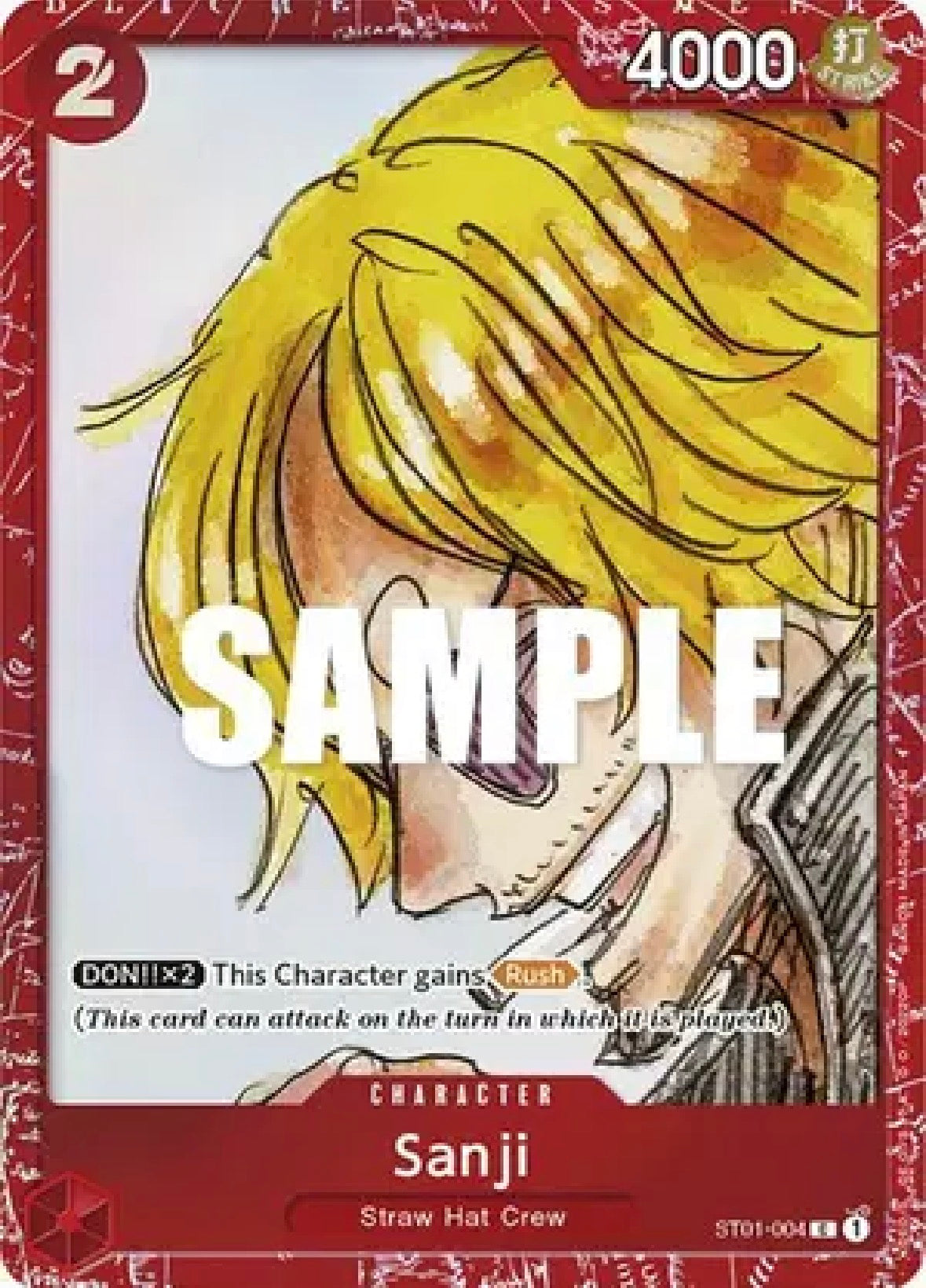 Sanji (Premium Card Collection -ONE PIECE FILM RED Edition-) [ST01-004]