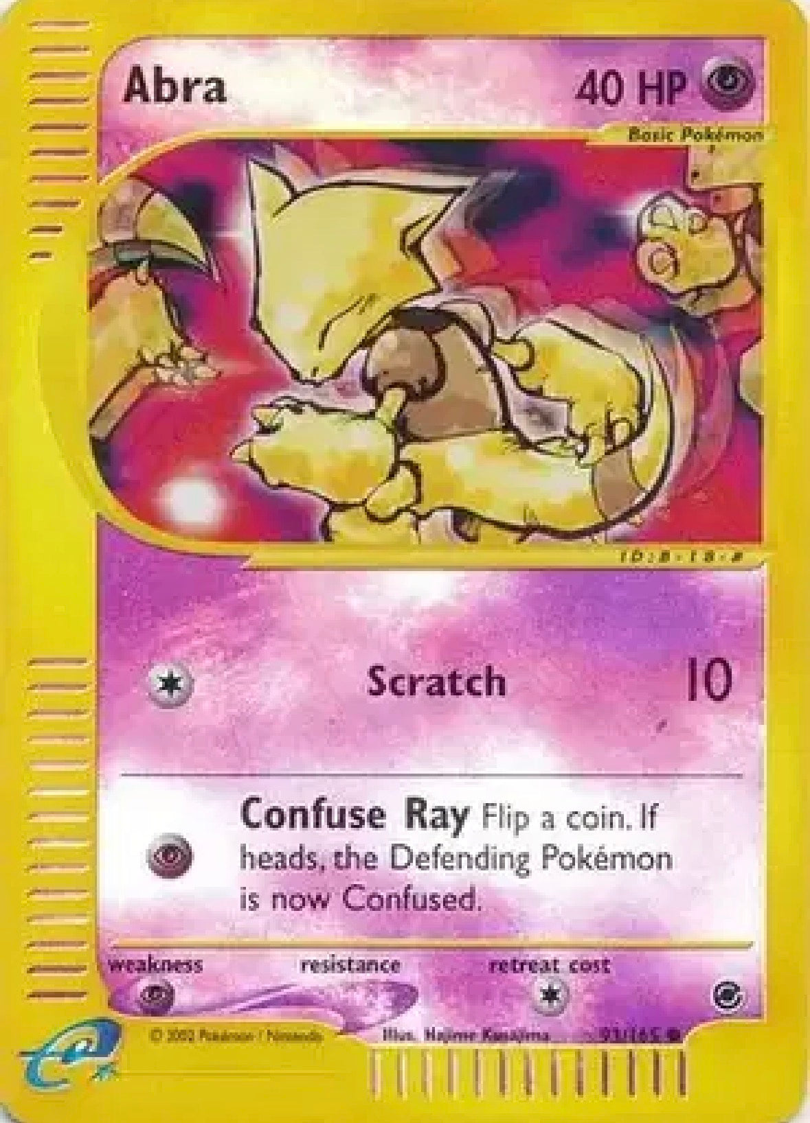 Abra — Expedition — 93 — Reverse Holofoil