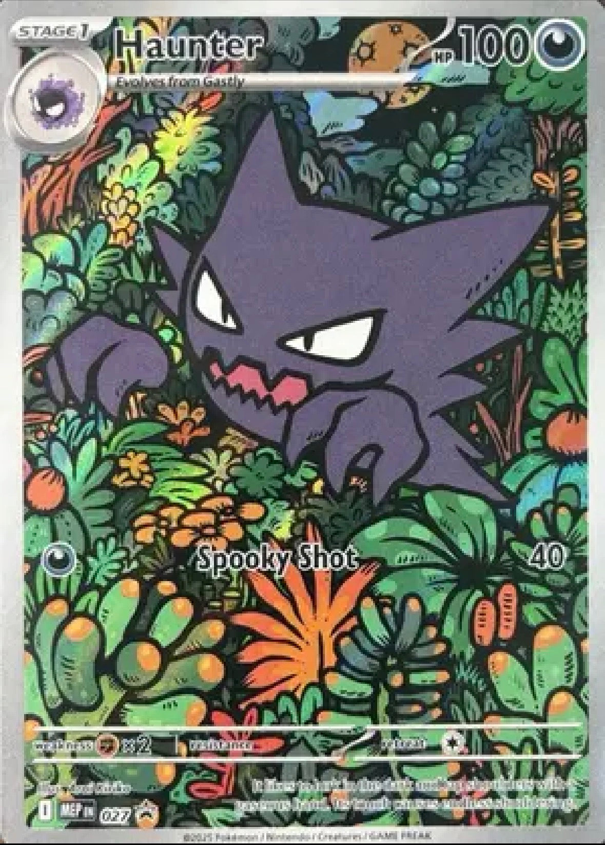 Haunter — Mega Evolution Promos — 027 — Holofoil
