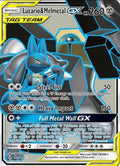 Lucario & Melmetal GX (Full Art) — Unbroken Bonds — 203 — Holofoil