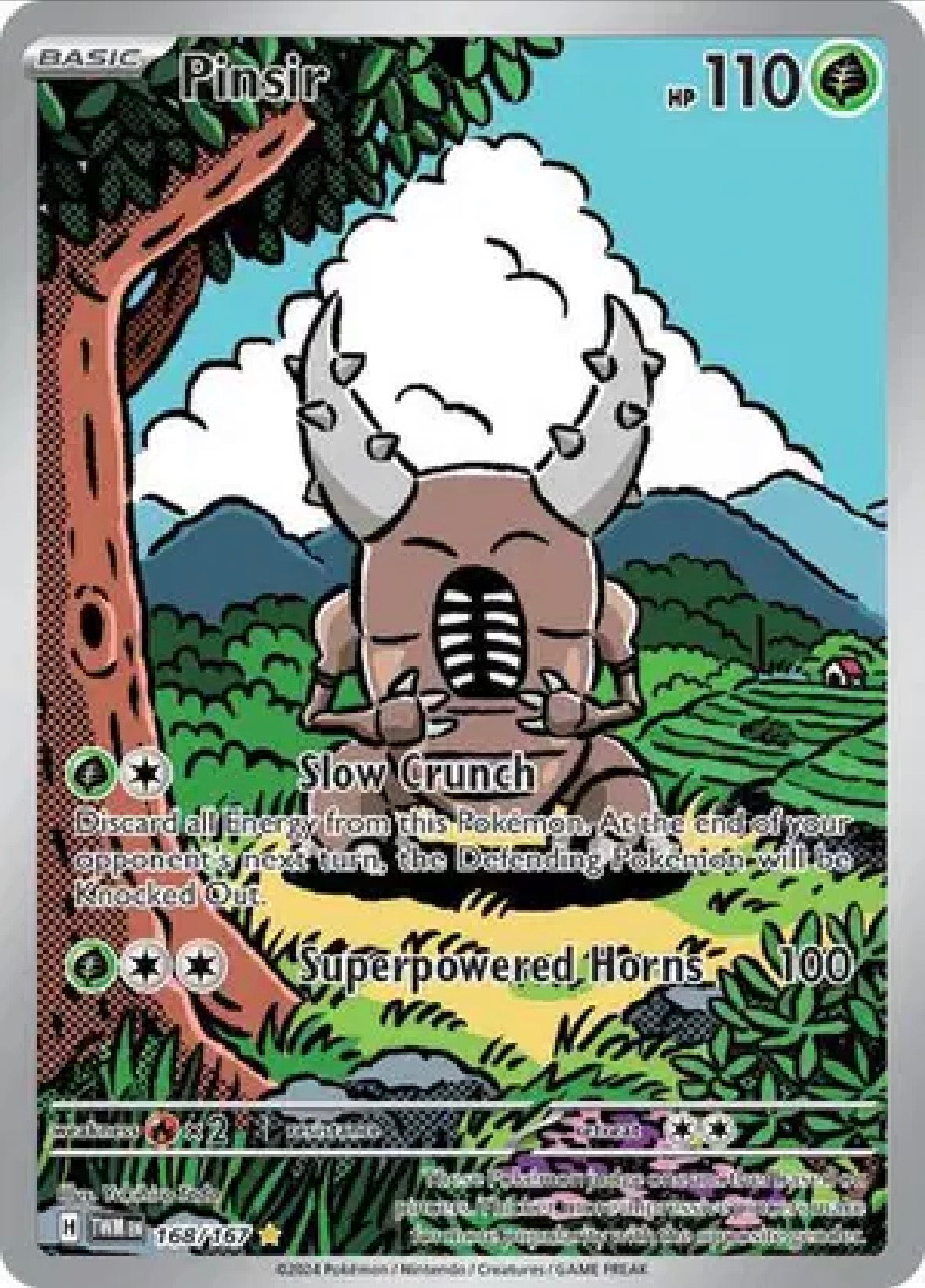 Pinsir — Twilight Masquerade — 168/167 — Holofoil
