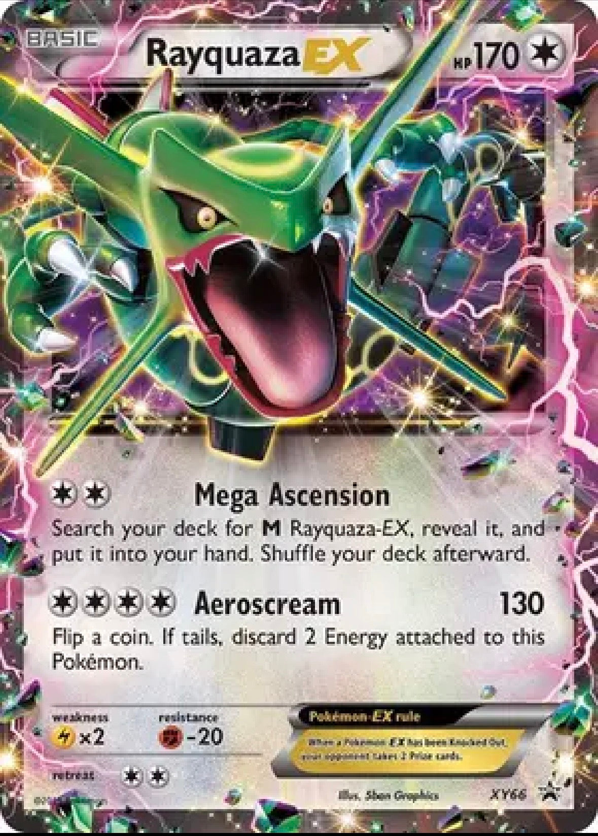 Rayquaza EX — XY Promos — XY66 — Holofoil
