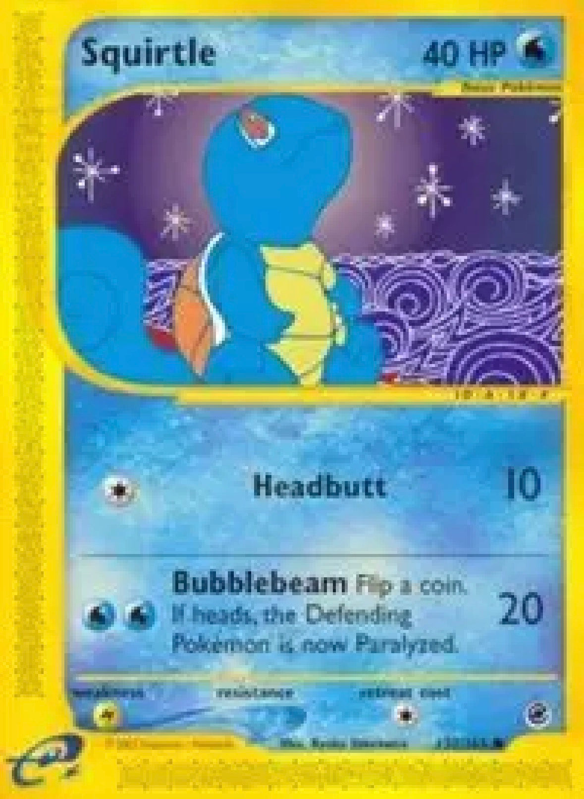 Squirtle (132) — Expedition — 132 — Normal