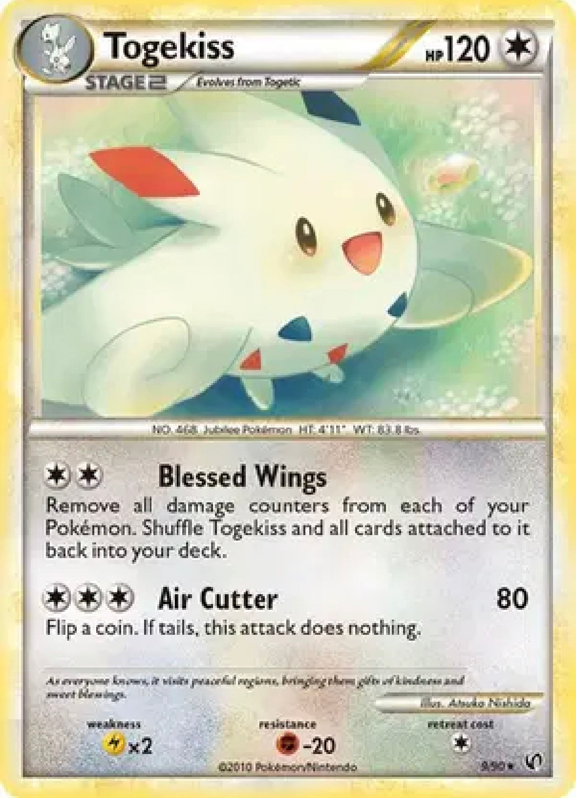 Togekiss — Undaunted — 9 — Holofoil