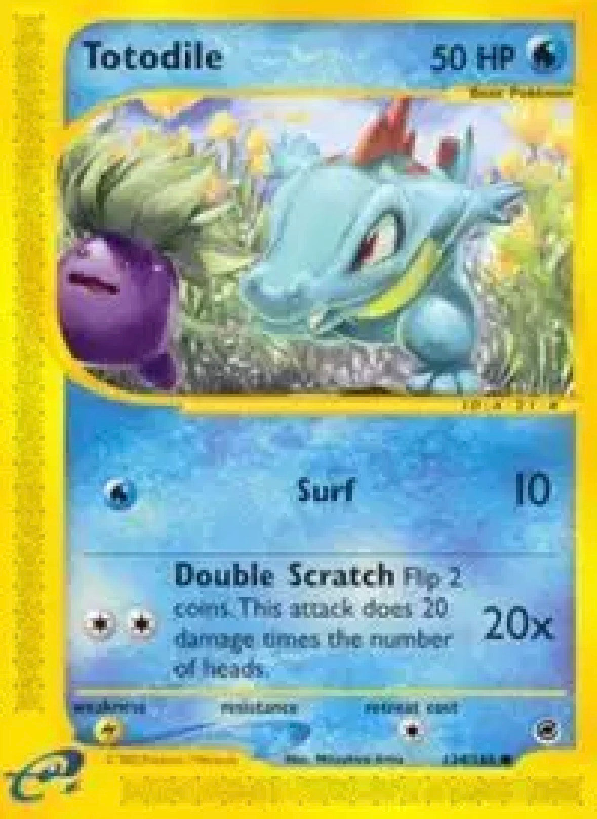 Totodile (134) — Expedition — 134 — Normal