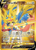 Zacian V (Secret) — Sword & Shield Base Set — 211/202 — Holofoil