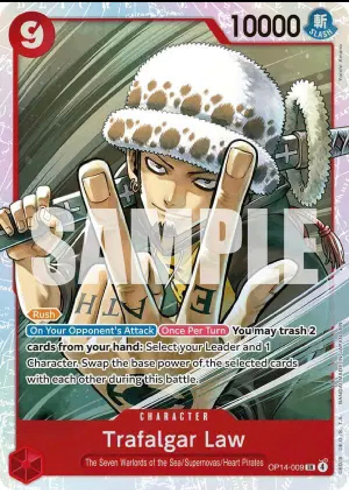 Trafalgar Law - OP14-009 [OP14-009]