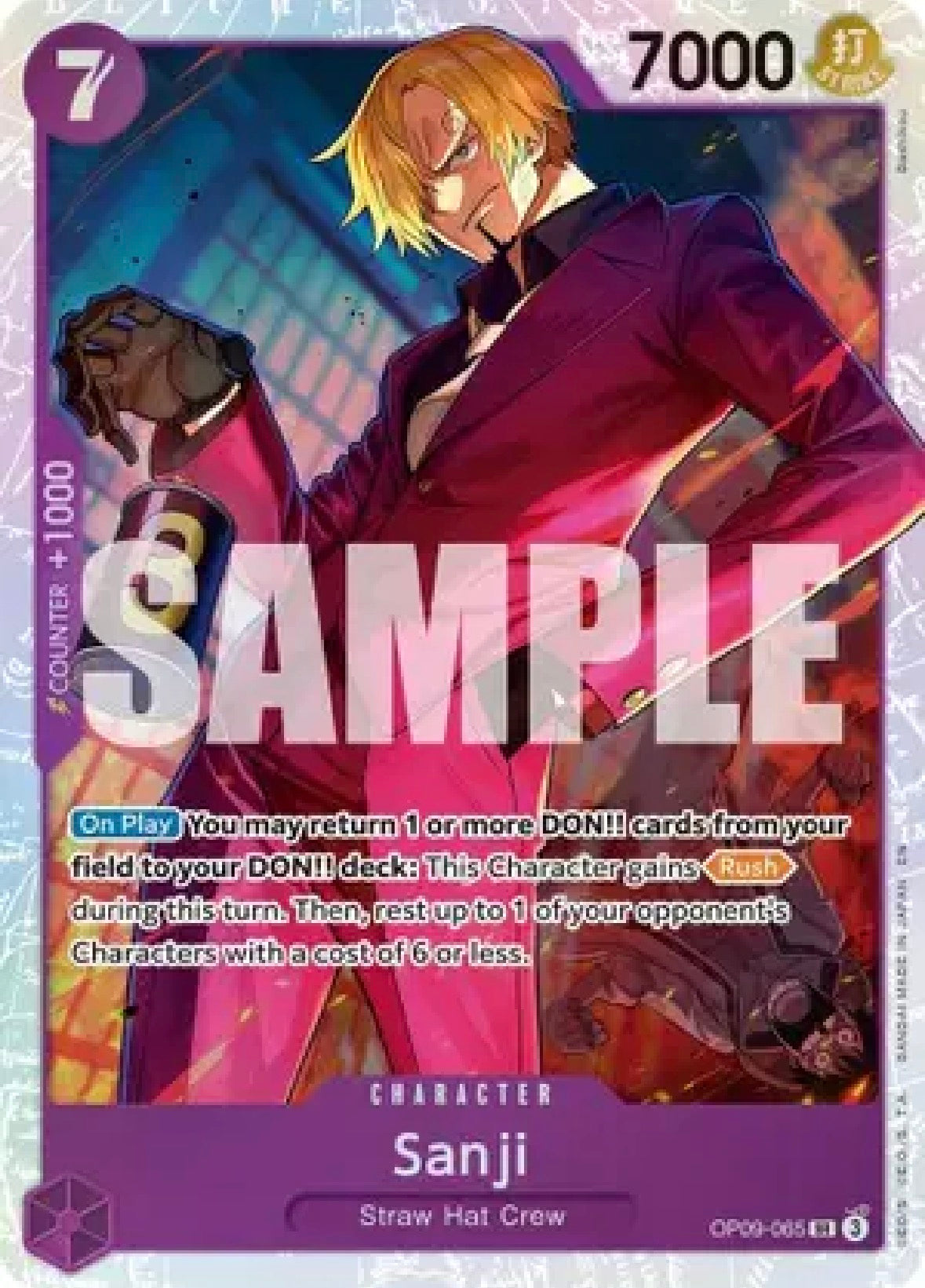 Sanji - OP09-065 (Reprint) [OP09-065]