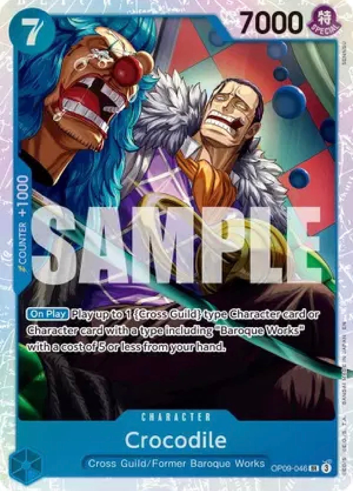 Crocodile - OP09-046 (Reprint) [OP09-046]