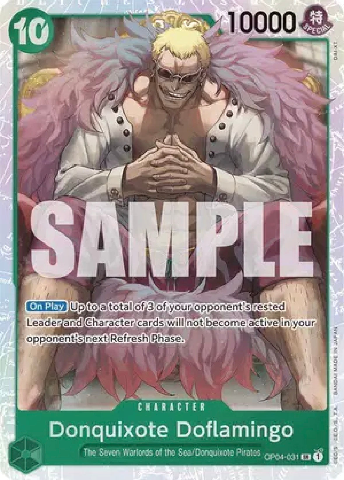 Donquixote Doflamingo (Reprint) [OP04-031]