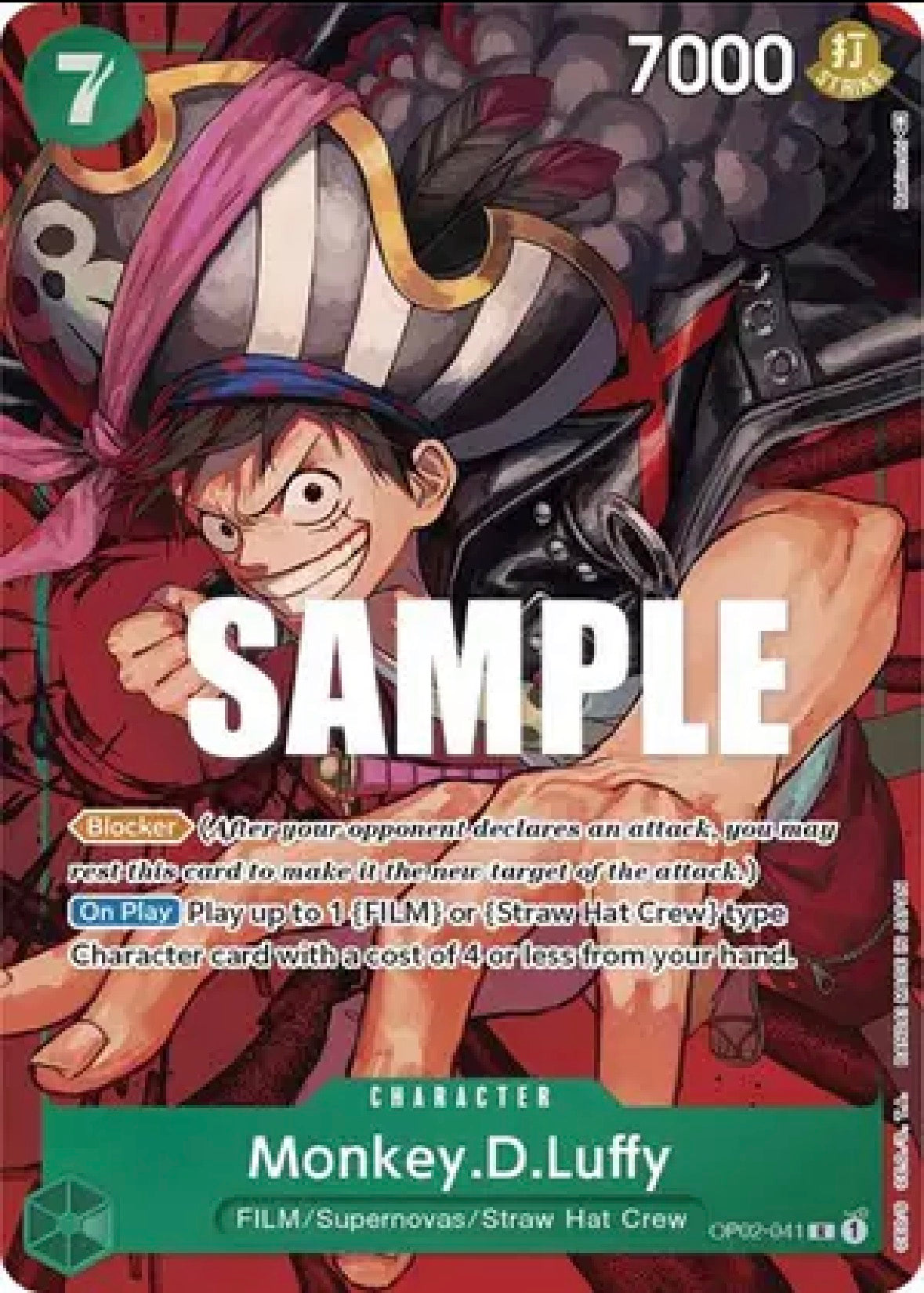 Monkey.D.Luffy (041) (Alternate Art) [OP02-041]