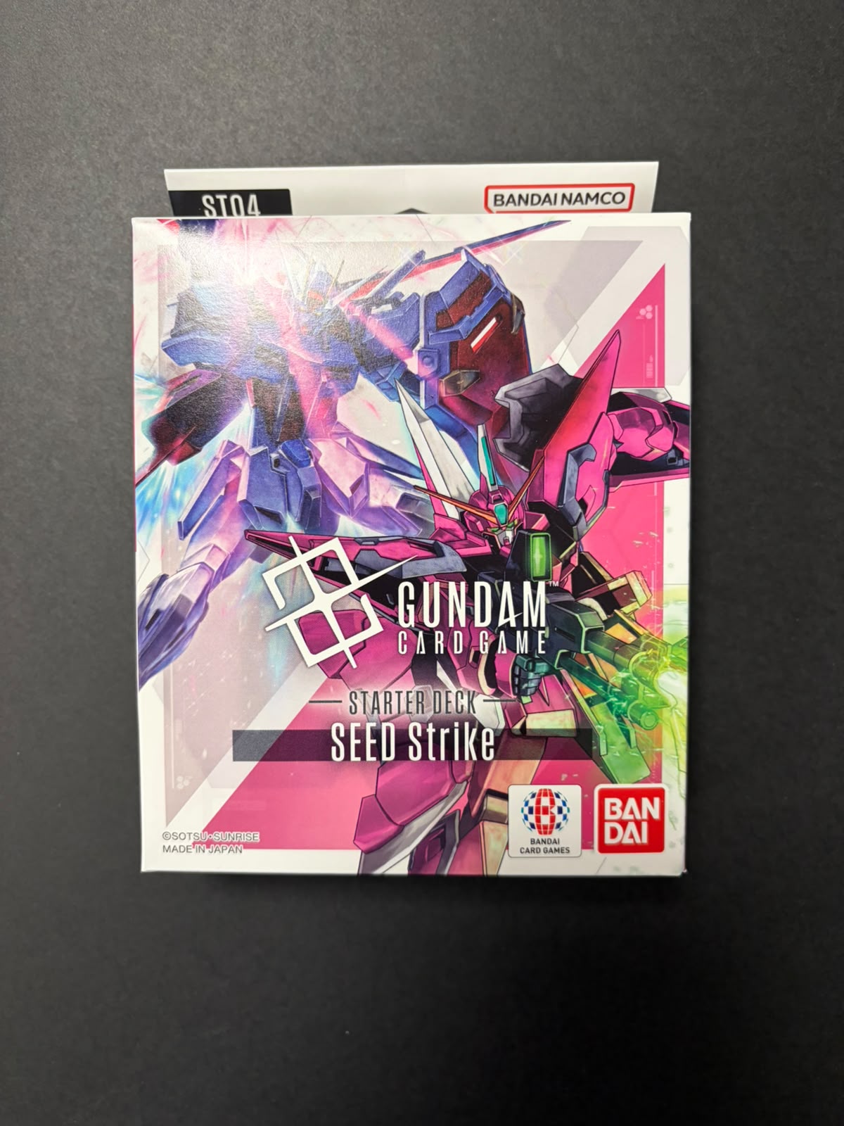 Bandai Gundam Card Game ST02 Seed Strike Starter Deck – Ready to Play Deck