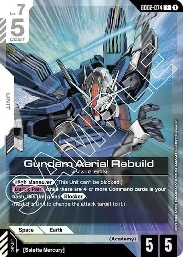 Gundam Aerial Rebuild